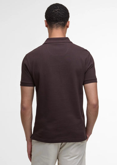 Barbour Polo's Tartan pique polo shirt - dark oak