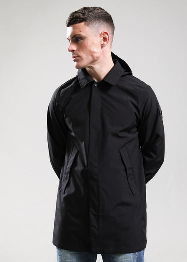 Marshall Artist Jassen Brunswick trench - black
