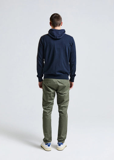 Aquascutum Hoodies Lamina pocket fz hoodie - navy