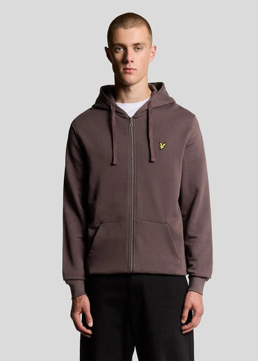 Lyle & Scott Hoodies Zip through hoodie - espresso