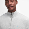 Barbour Truien Beckhill half zip sweatshirt - grey marl