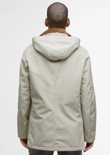 Barbour Jassen Winter ashby waterproof jacket - washed stone