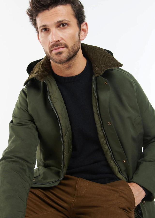 Barbour Jassen Winter ashby waterproof jacket - sage