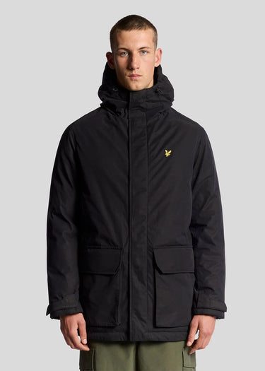 Lyle & Scott Jassen Membrane parka - jet black