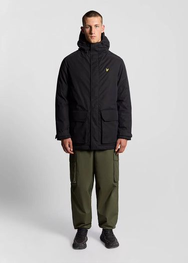 Lyle & Scott Jassen Membrane parka - jet black