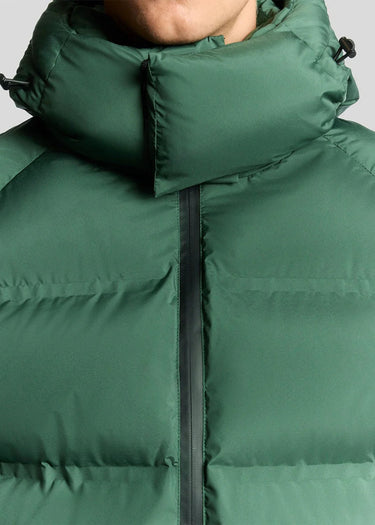 Lyle & Scott Jassen Welded wadding jacket - dark pine