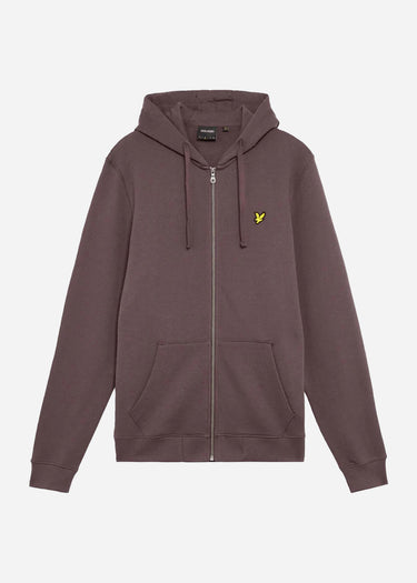 Lyle & Scott Hoodies Zip through hoodie - espresso