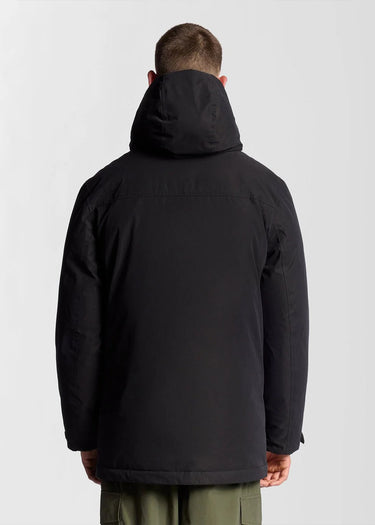 Lyle & Scott Jassen Membrane parka - jet black
