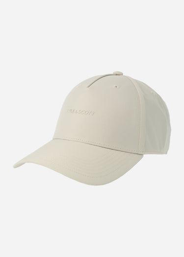 Lyle & Scott Petten Shell fabric cap - cove