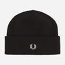 Fred Perry Mutesen Classic beanie - black snowwhite