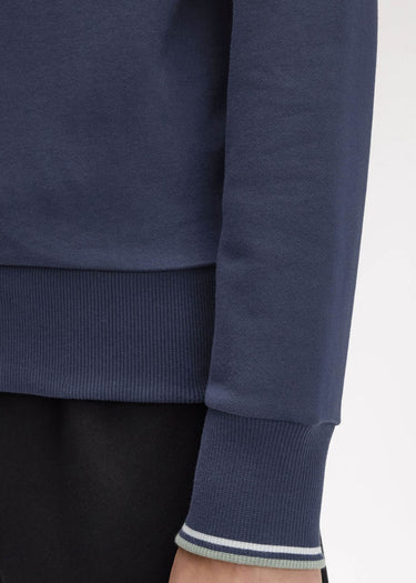 Fred Perry Truien Crew neck sweatshirt - dark airforce light ice bayleaf