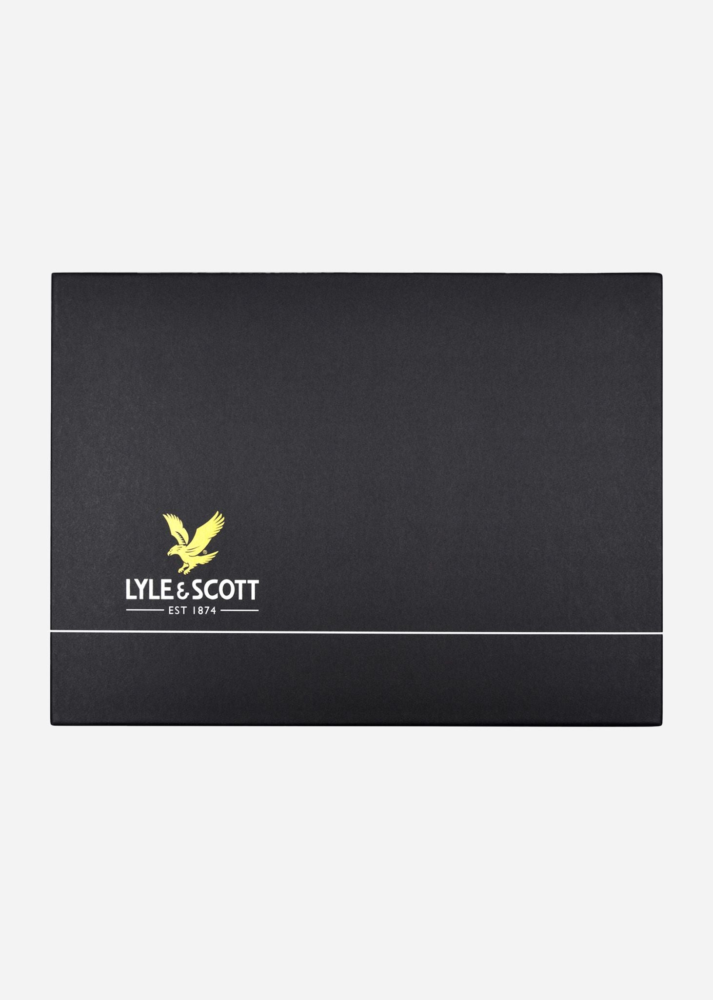 Lyle & Scott Sjaals  Lambswool blend checked scarf and beanie gift set - argyle teal 