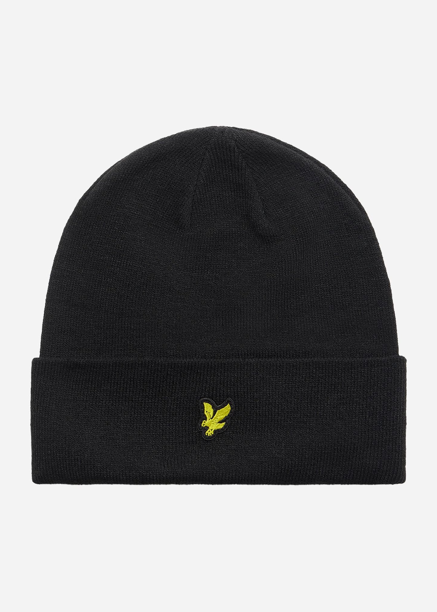 Lyle & Scott Mutsen Beanie & Gloves set - true black