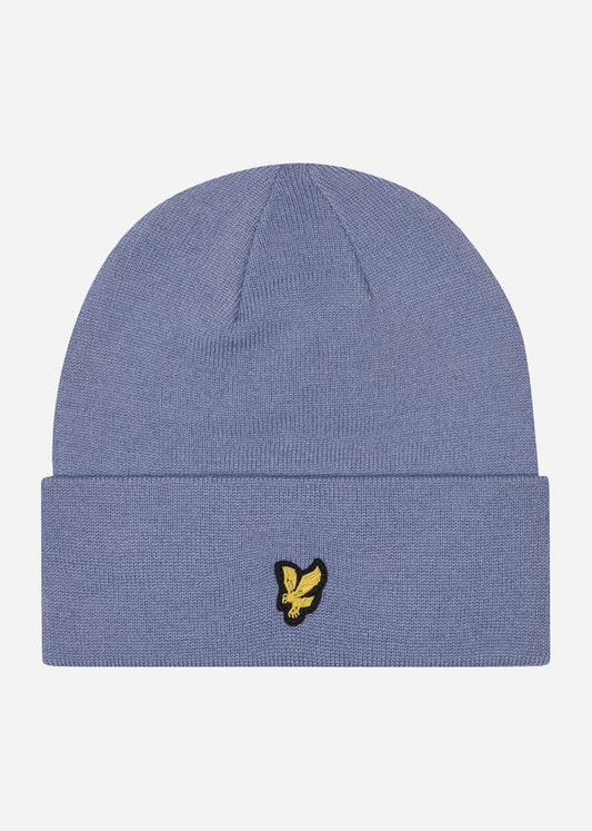 Lyle & Scott Mutsen  Beanie - crafted blue 