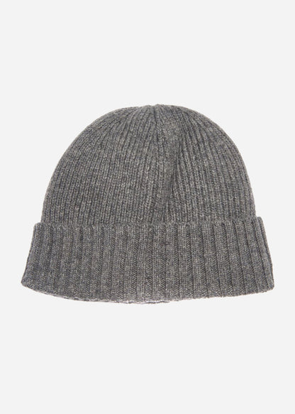 Barbour Mutsen  Carlton beanie hat - grey 