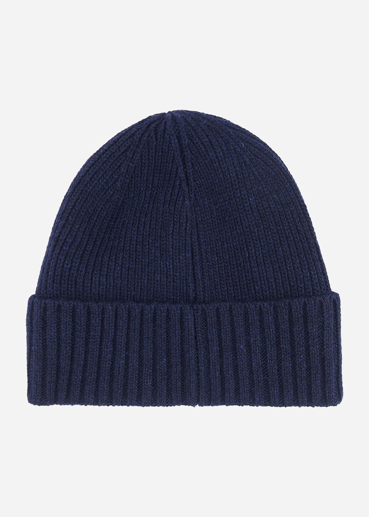 Barbour Mutsen  Carlton beanie hat - navy 