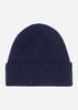 Barbour Mutsen  Carlton beanie hat - navy 