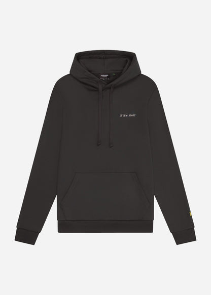 Lyle & Scott Hoodies  Embroidered hoodie - gunmetal cove 