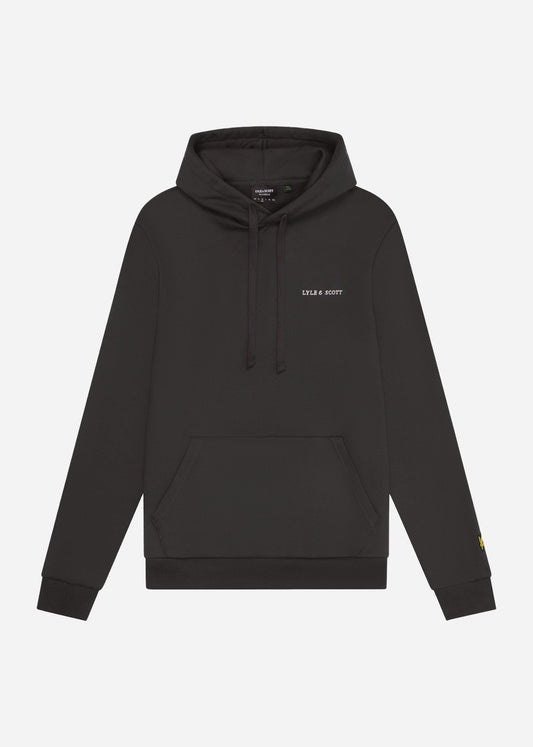 Lyle & Scott Hoodies  Embroidered hoodie - gunmetal cove 