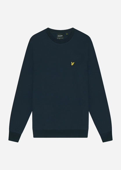 Lyle & Scott Truien  Interlock crew neck sweatshirt - dark navy 