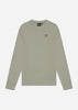 Lyle & Scott Truien  Crew neck sweatshirt - sage uniform 