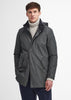 Barbour Jassen  Chelsea waterproof mac - charcoal blue granite tartan 