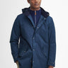 Barbour Jassen  Chelsea waterproof mac - navy blue granite tartan 