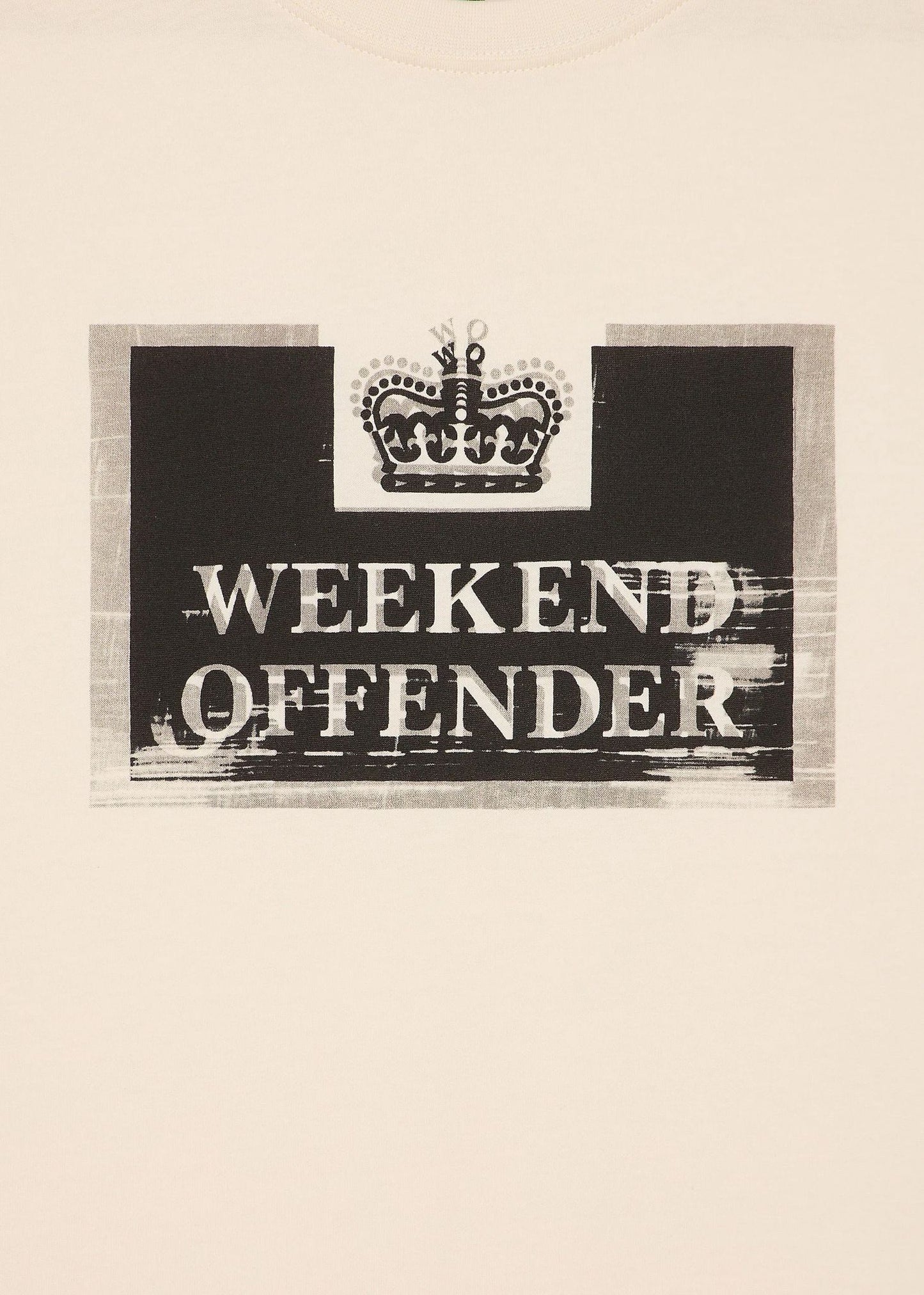 Weekend Offender T-shirts  Bonpensiero - ivory 