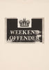 Weekend Offender T-shirts  Bonpensiero - ivory 