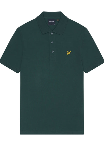 Lyle & Scott Polo's  Plain polo shirt - argyle teal 