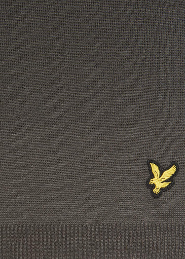 Lyle & Scott Mutsen Beanie & Gloves set - mid grey marl