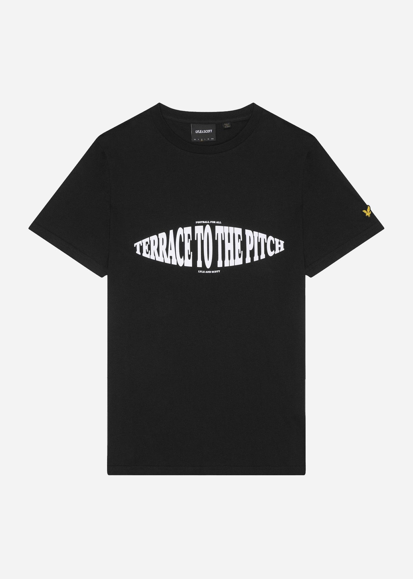 Lyle & Scott T-shirts  Terrace graphic - jet black 