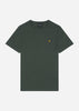 Lyle & Scott T-shirts  Plain t-shirt  - deep green 