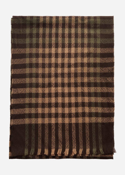 Barbour Sjaals  Ashton scarf - army green port 