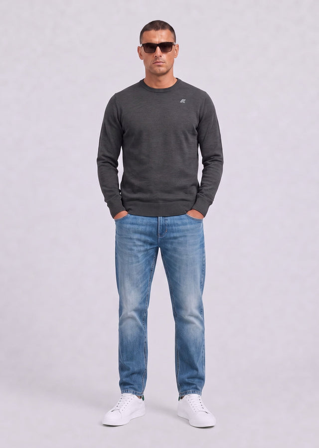 K-Way Truien Sebastien merino - grey md mel