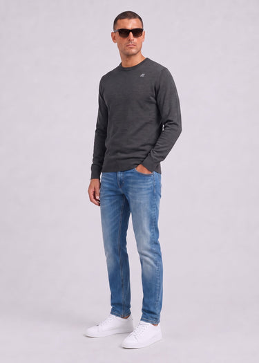 K-Way Truien Sebastien merino - grey md mel