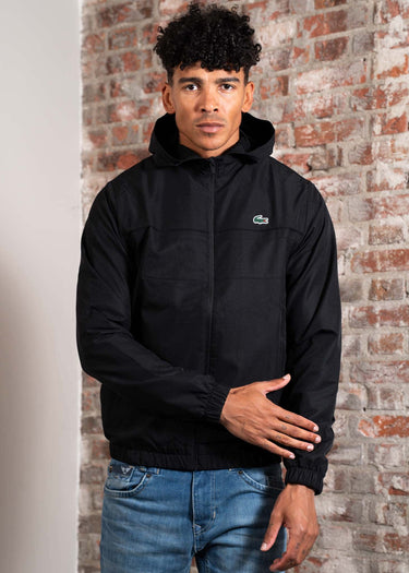 Lacoste Jassen Lacoste Jacket windrunner - black