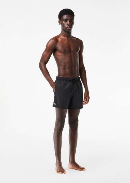 Lacoste Zwembroeken  Swimming trunks - black green 