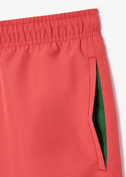 Lacoste Zwembroeken  Men swimsuit - sierra red green 