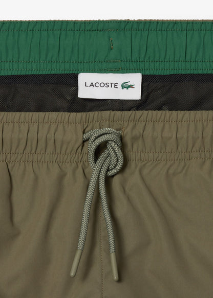 Lacoste Zwembroeken  Men swimsuit - tank green 