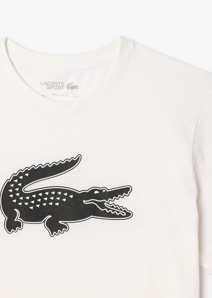 Lacoste T-shirts  Printed t-shirt - white black 