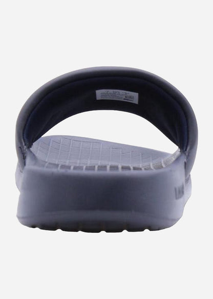 Lacoste Slippers  Serve Slide - navy white 