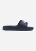 Lacoste Slippers  Serve Slide - navy white 