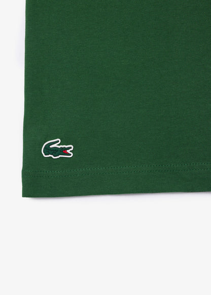 Lacoste T-shirts  Tee logo - green 