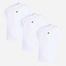 Lyle & Scott T-shirts  Plain t-shirt - white 3 pack 
