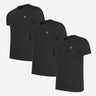Lyle & Scott T-shirts  Plain t-shirt - jet black 3 pack 