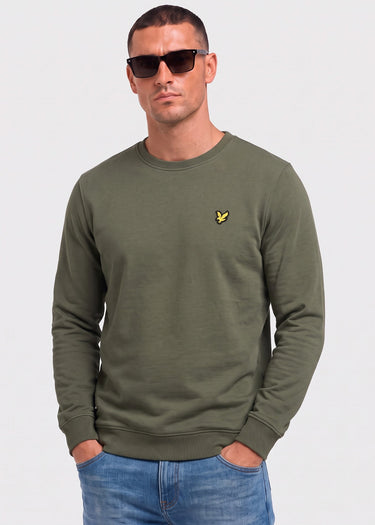 Lyle & Scott Truien Crew neck sweatshirt - journey olive