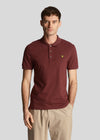 Lyle & Scott Polo's  Plain polo shirt - burgundy 