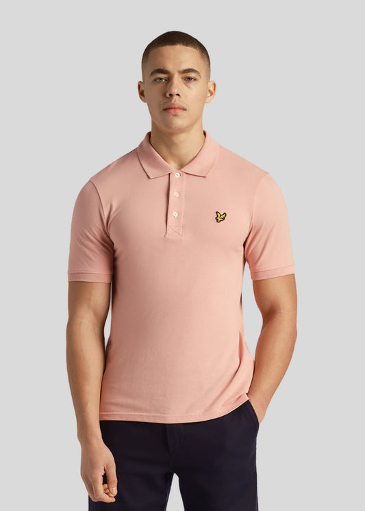 Lyle & Scott Polo's  Plain polo shirt - palm pink 