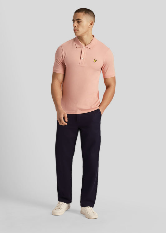 Lyle & Scott Polo's  Plain polo shirt - palm pink 